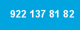 922 137 81 82